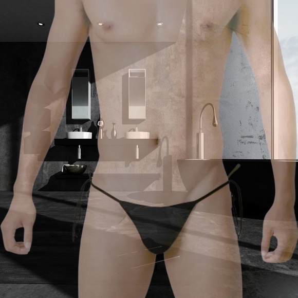 Mens G-String Underwear, Men’s Jock Style Underwear with T-back - Picture 2 of 5